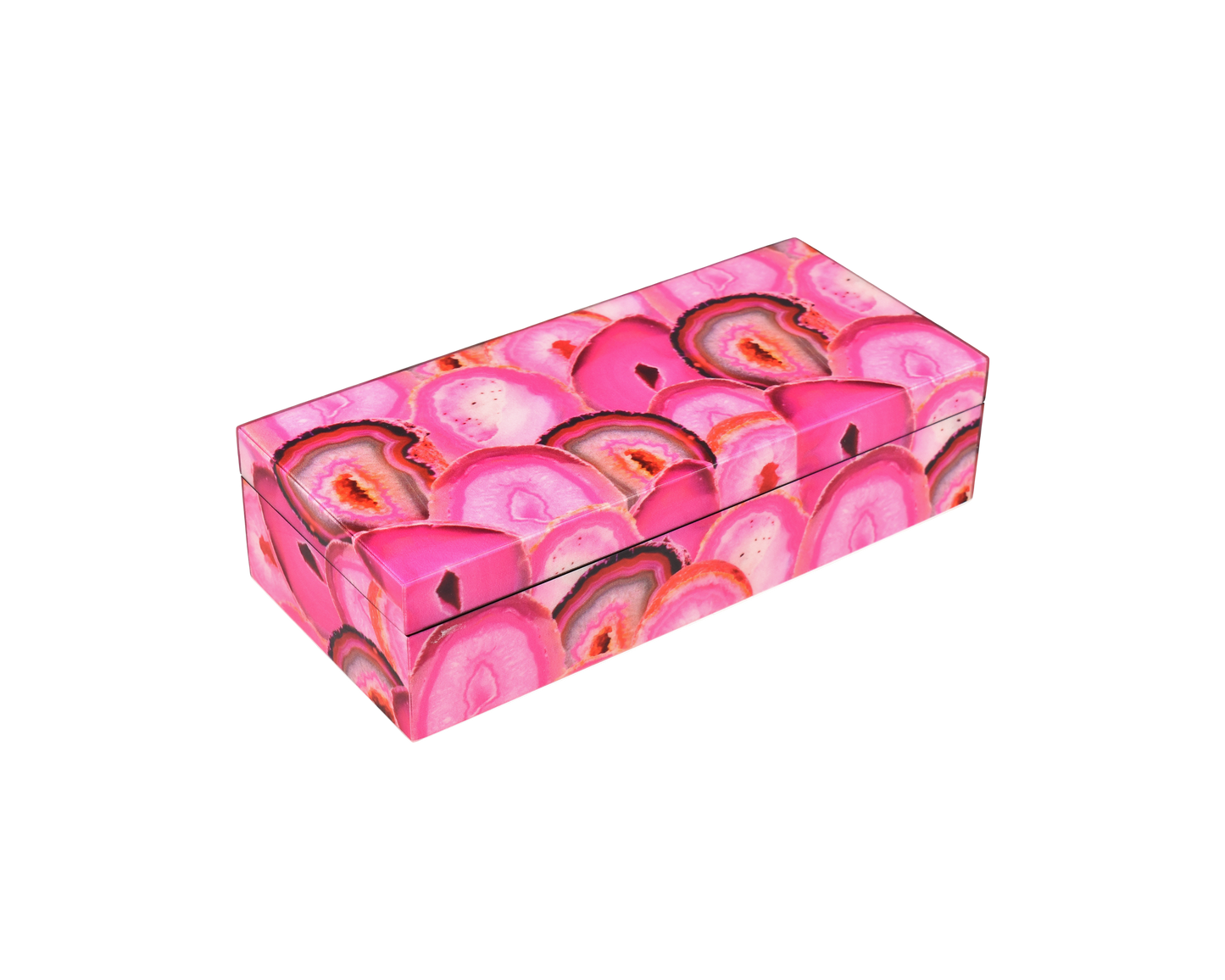 Pink Agate - Pencil Box