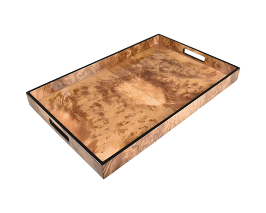 Walnut Burl - Breakfast Tray