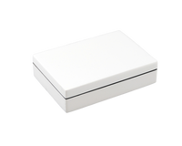 All White - Playing Card Box - L-46W