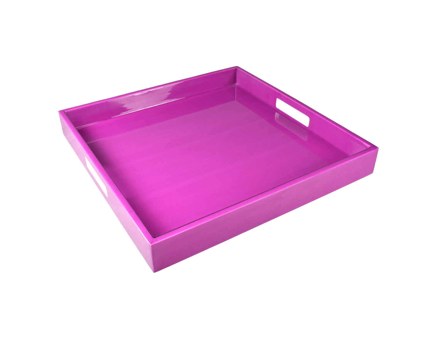 Burgundy - 16" Square Tray