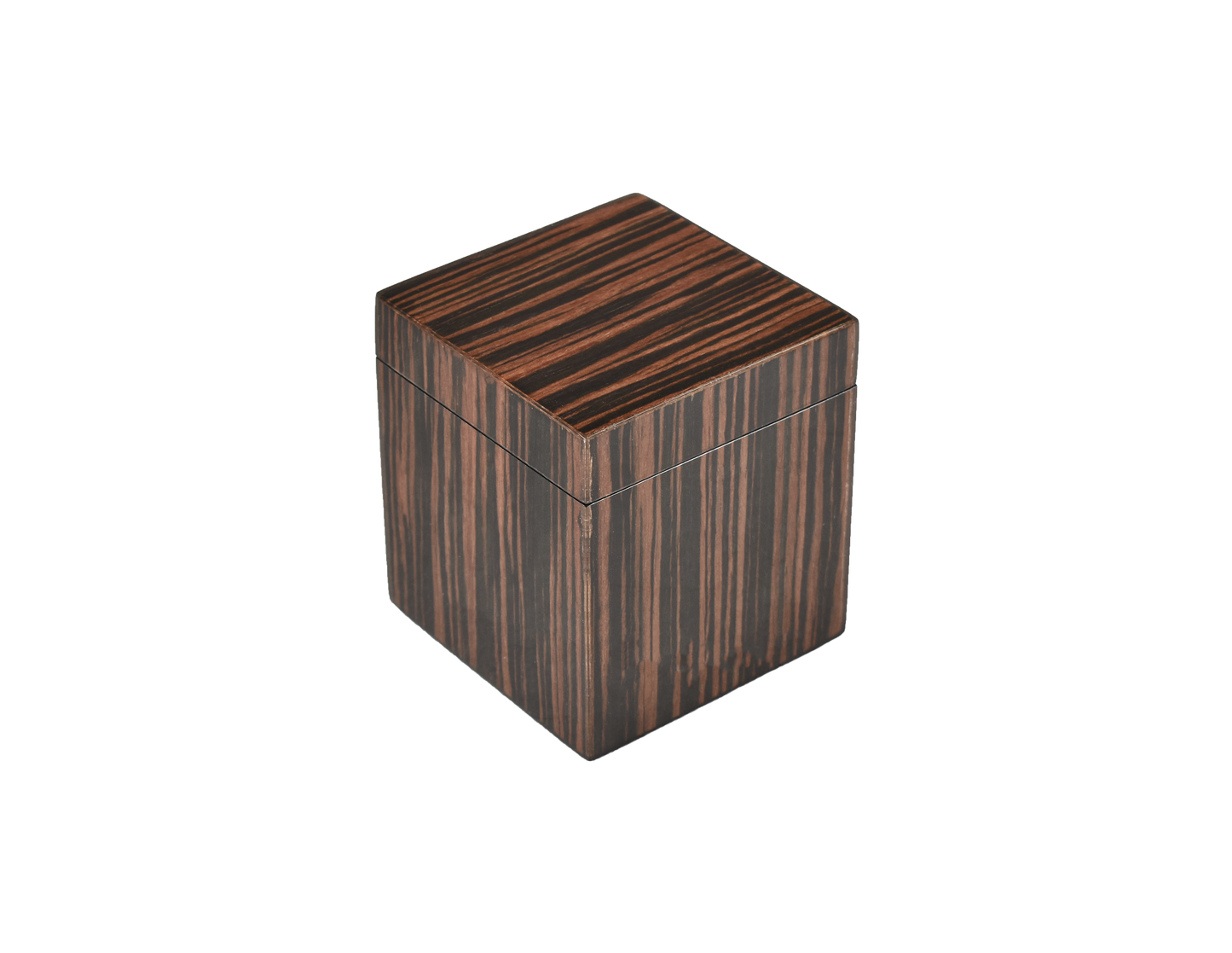 Macassar Ebony - Q Tip Box