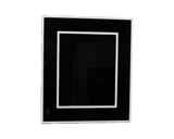 Black with White - Picture Frame - PF-6BWT