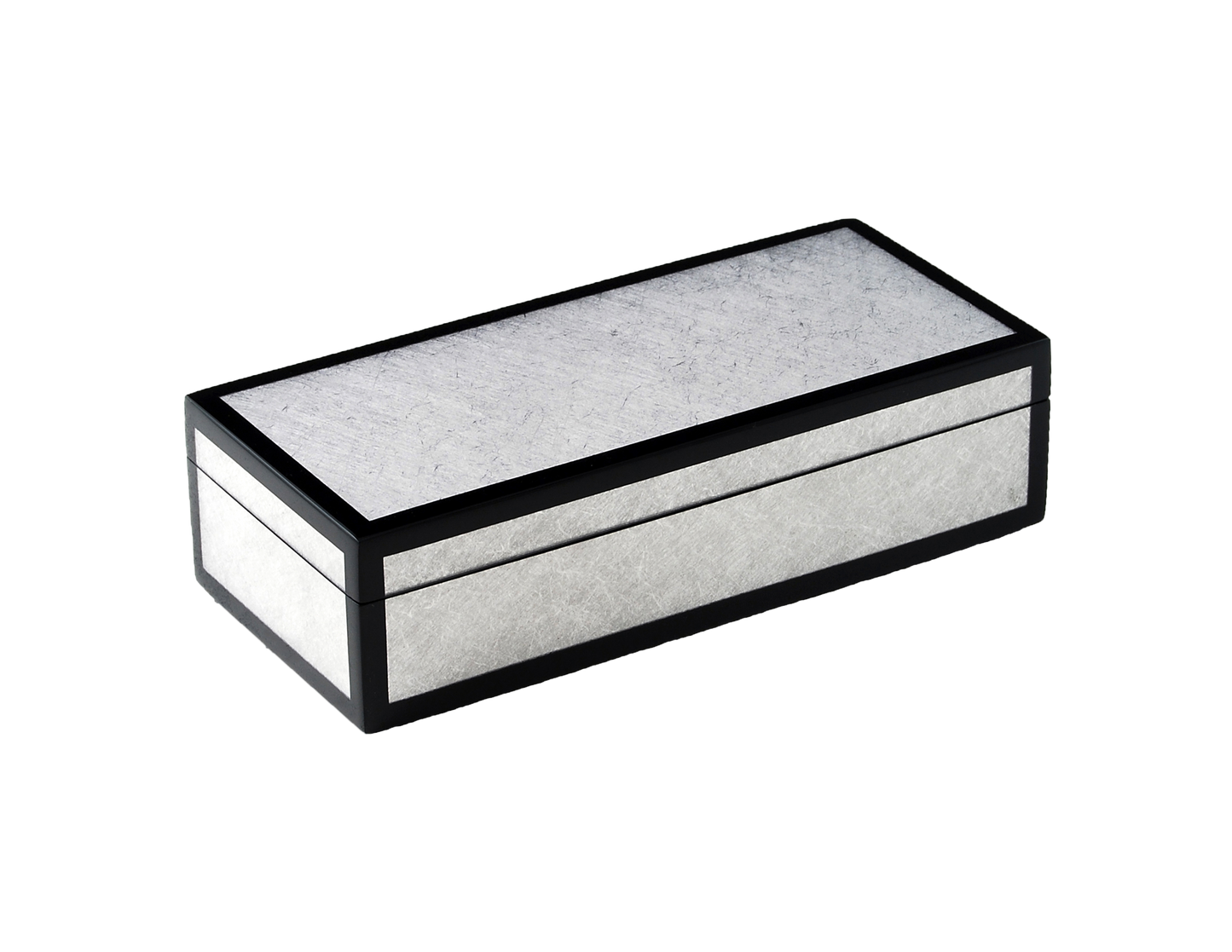Shine Silver Leaf - Pencil Box