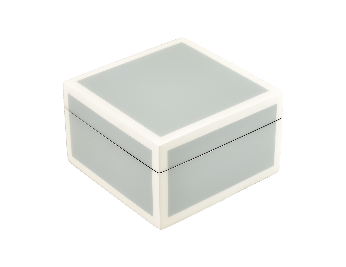 Cool Gray with White - Square Box