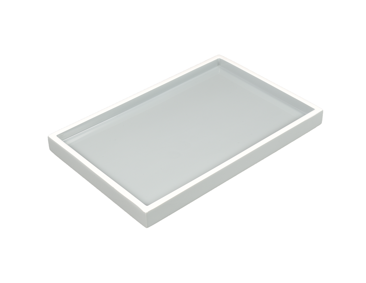 Cool Gray with White - Vanity Tray