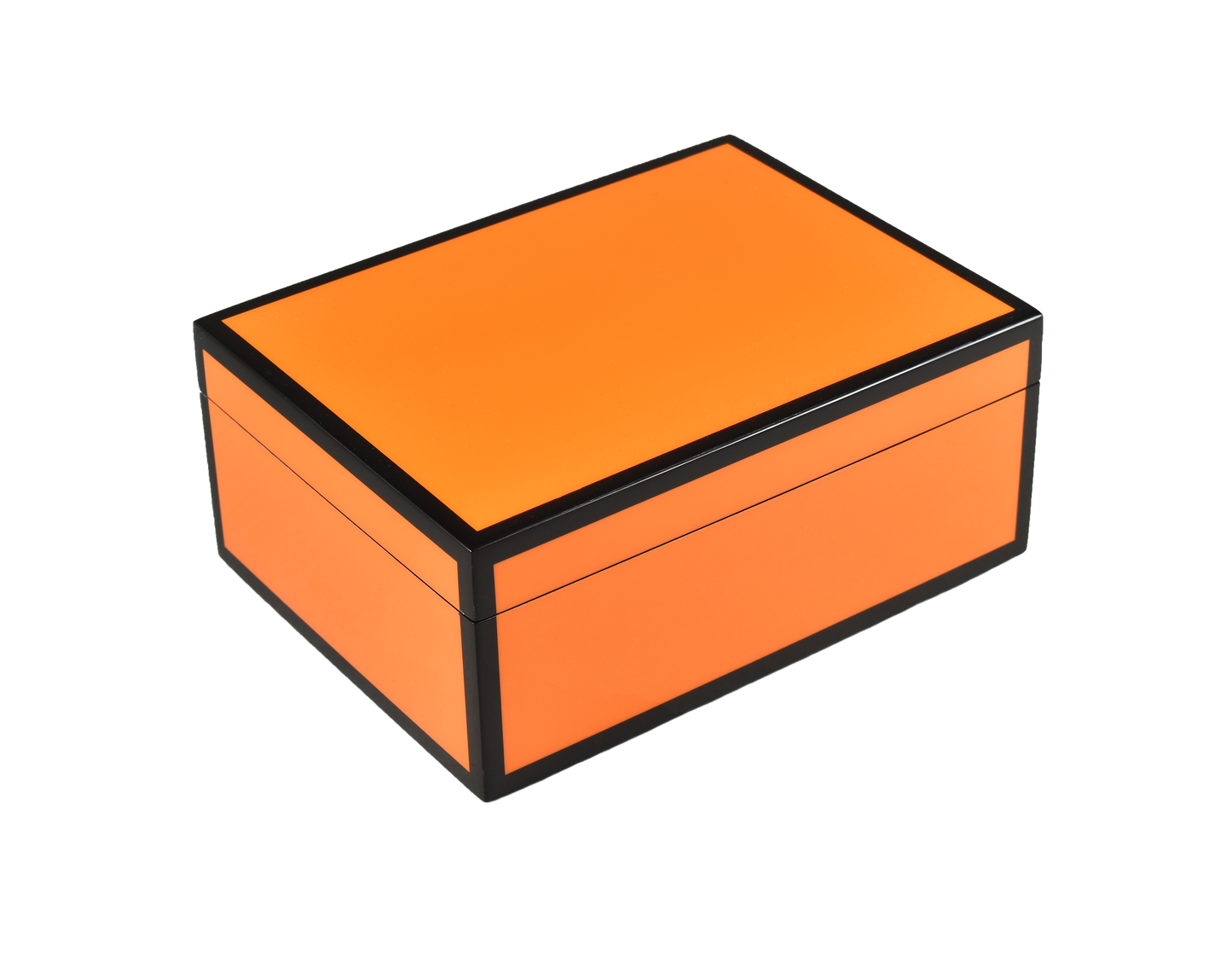 Orange with Black Trim - Medium Box