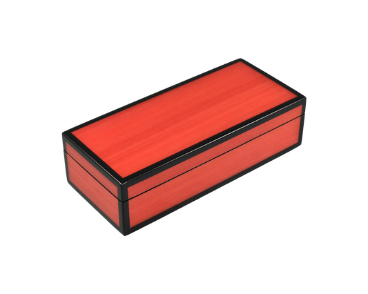 Red Tulipwood with Black - Pencil Box