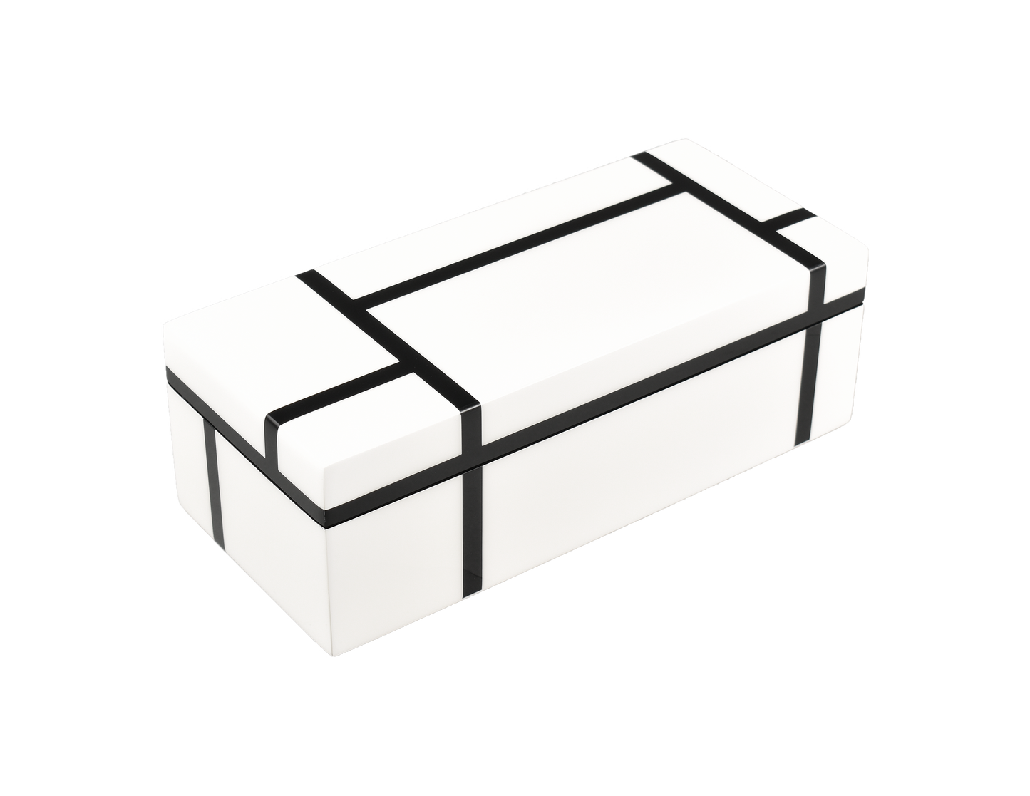 White Grid - Pencil Box - L-30WGrid