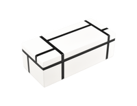 White Grid - Pencil Box - L-30WGrid