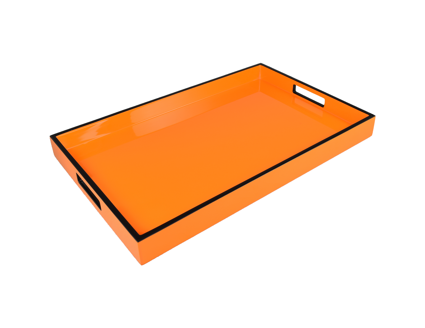 Orange with Black Trim - Breakfast Tray