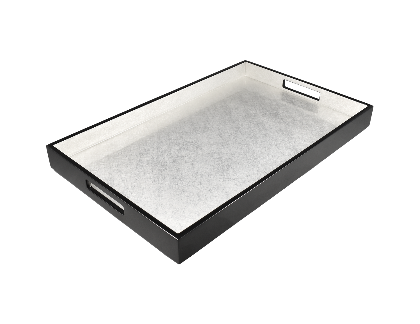 Shine Silver Leaf - Breakfast Tray