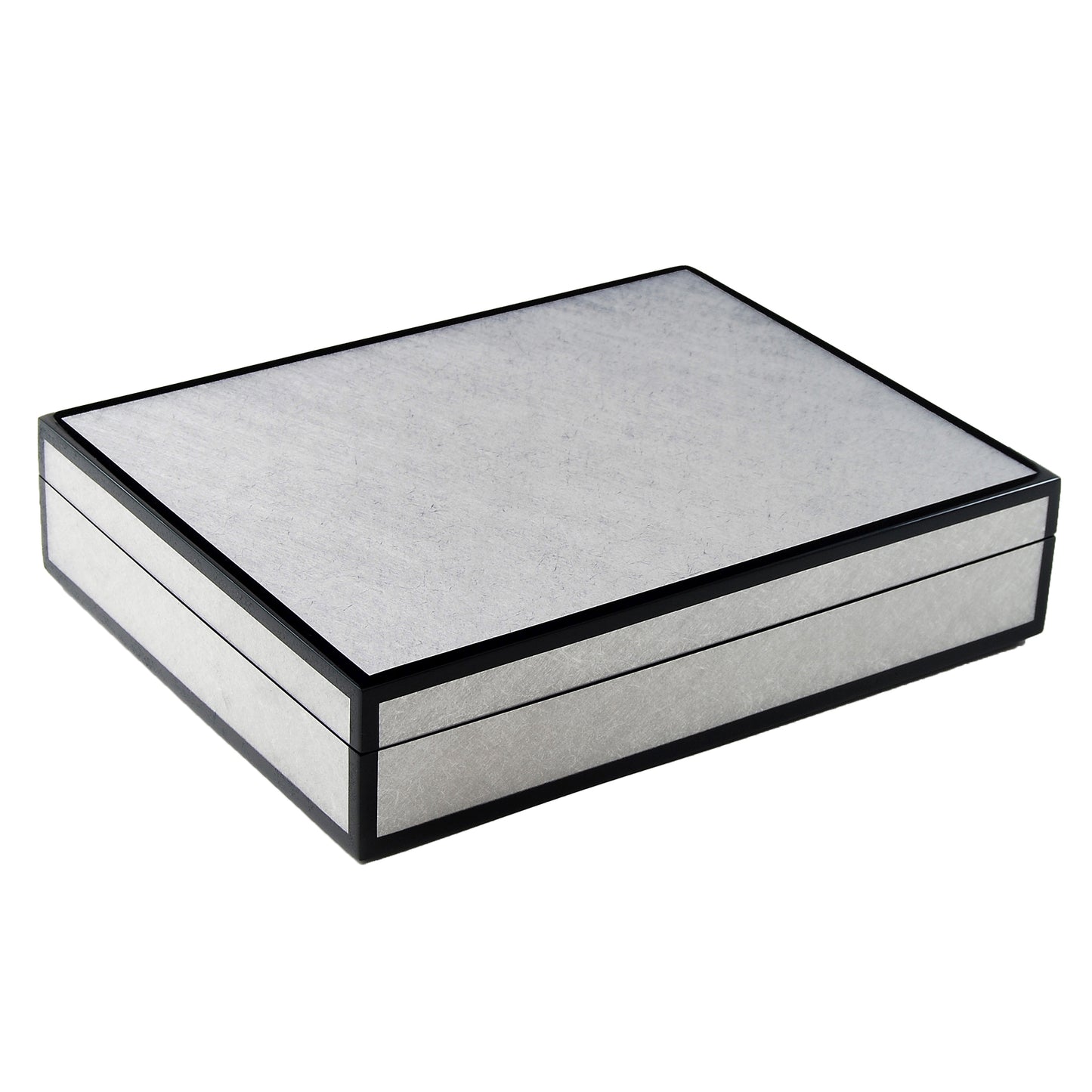 Shine Silver Leaf - Stationery Box
