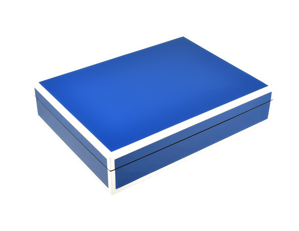 True Blue And White - Stationery Box - L-45FSTBW