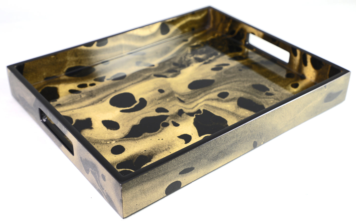 Black Gold Marble - Reiko Tray