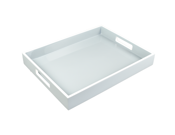 Cool Gray with White - Reiko Tray - L-47CGW