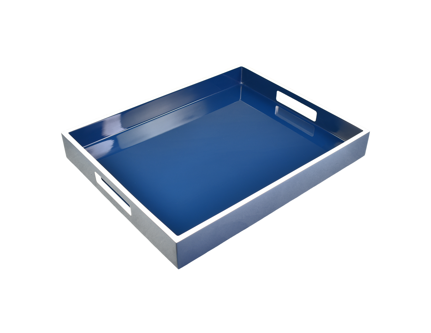 Navy Blue with White - Reiko Tray