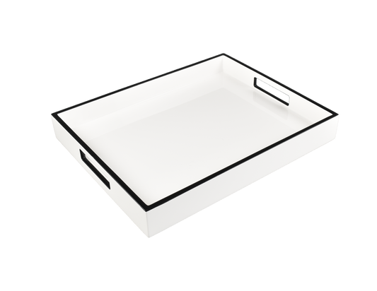 White with Black - Reiko Tray