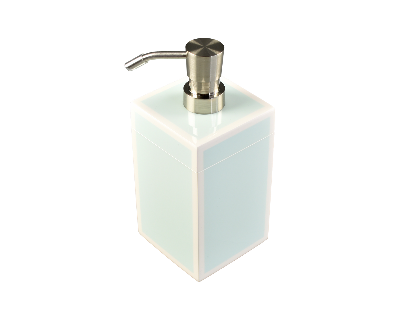 Duck Egg Blue with White - Lotion Pump