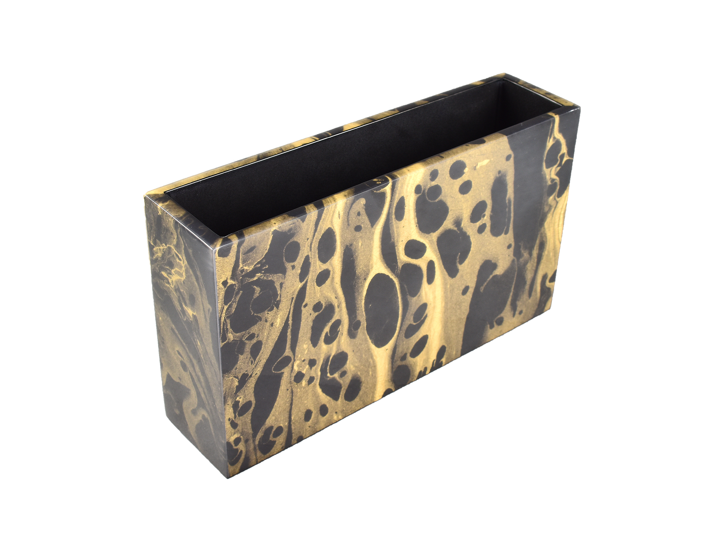 Black Gold Marble - Flower Vase - L-71BGM