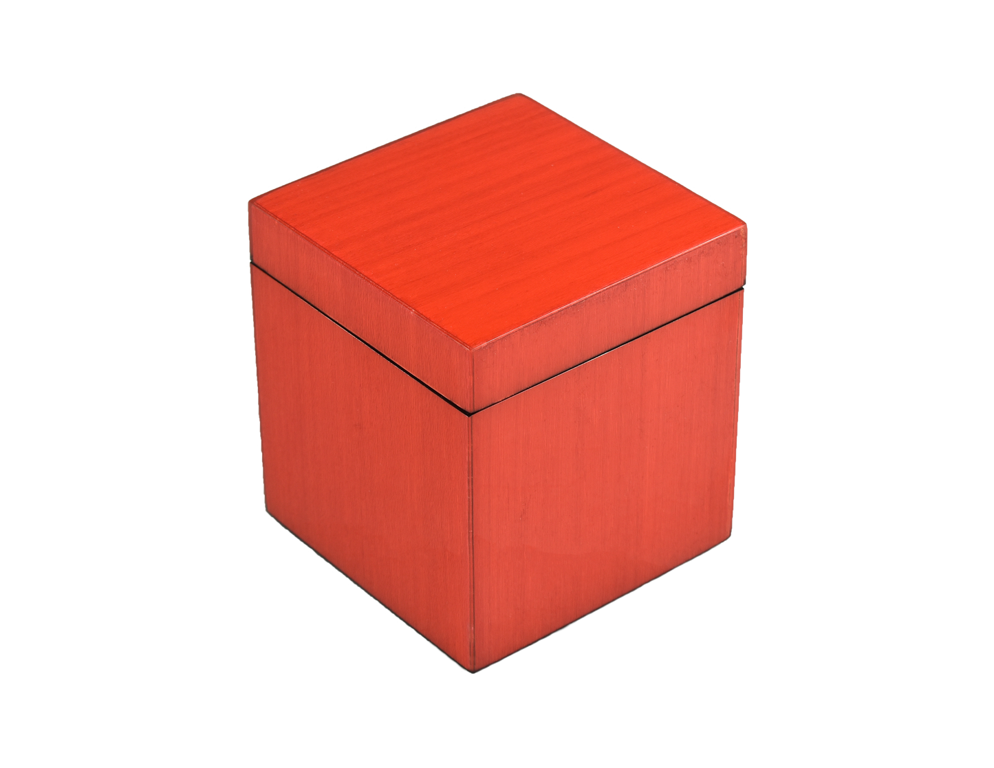 Red Tulipwood - Q Tip Box