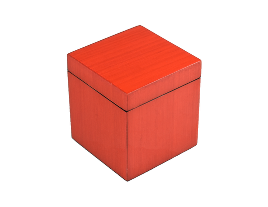Red Tulipwood - Q Tip Box