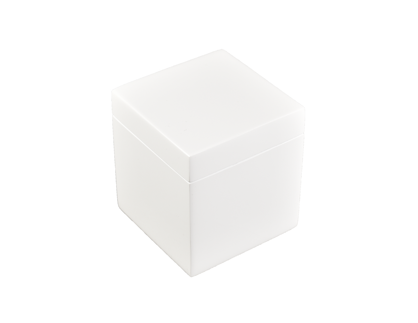 All White - Q Tip Box
