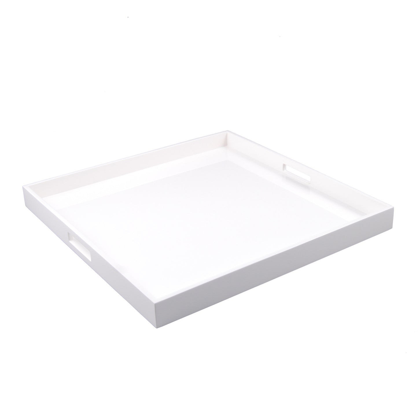 All White - Large Square Serving Tray