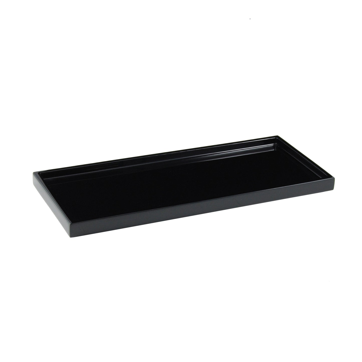 All Black - Long Vanity Tray