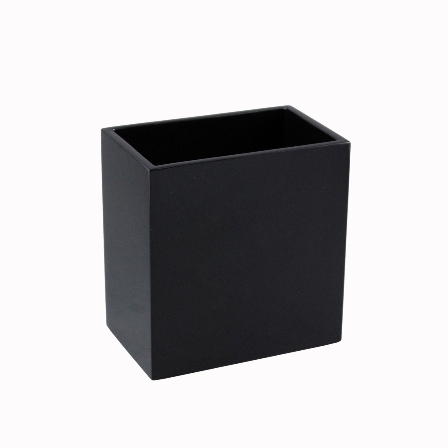 All Black - Rectangular Wastebasket