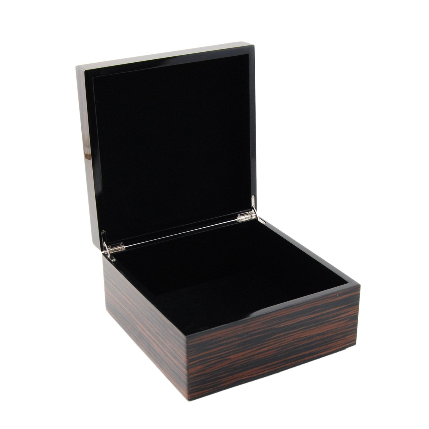 Macassar Ebony - Large Hinged Box - PL-102ME