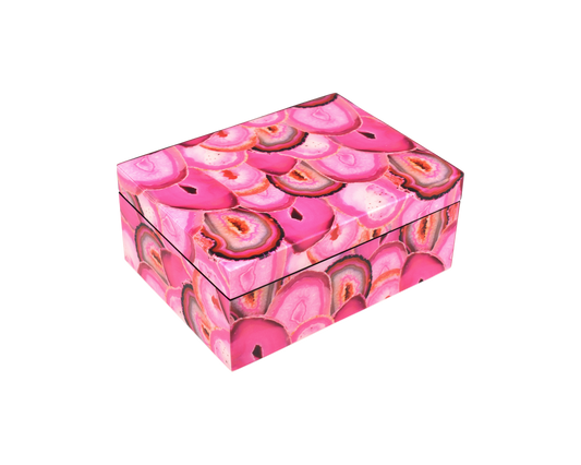 Pink Agate - Medium Box