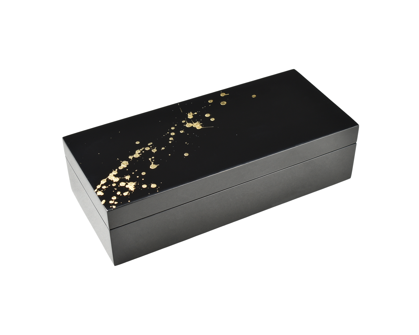 Black with Artful Gold - Pencil Box