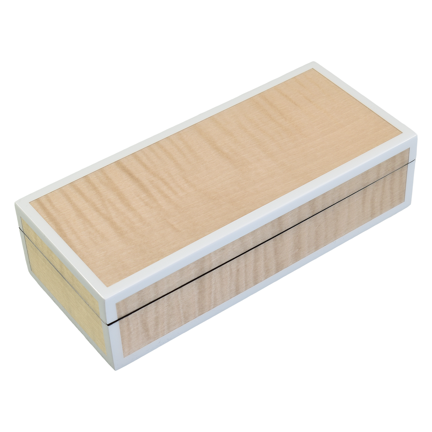 Sycamore with Silver Dollar - Pencil Box