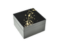 Black with Artful Gold - Square Box