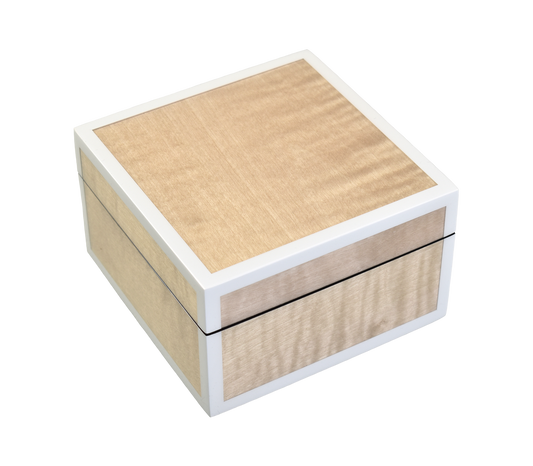 Sycamore with Silver Dollar - Square Box