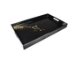 Black with Artful Gold - Breakfast Tray