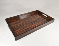 Macassar Ebony - Breakfast Tray - L-34ME