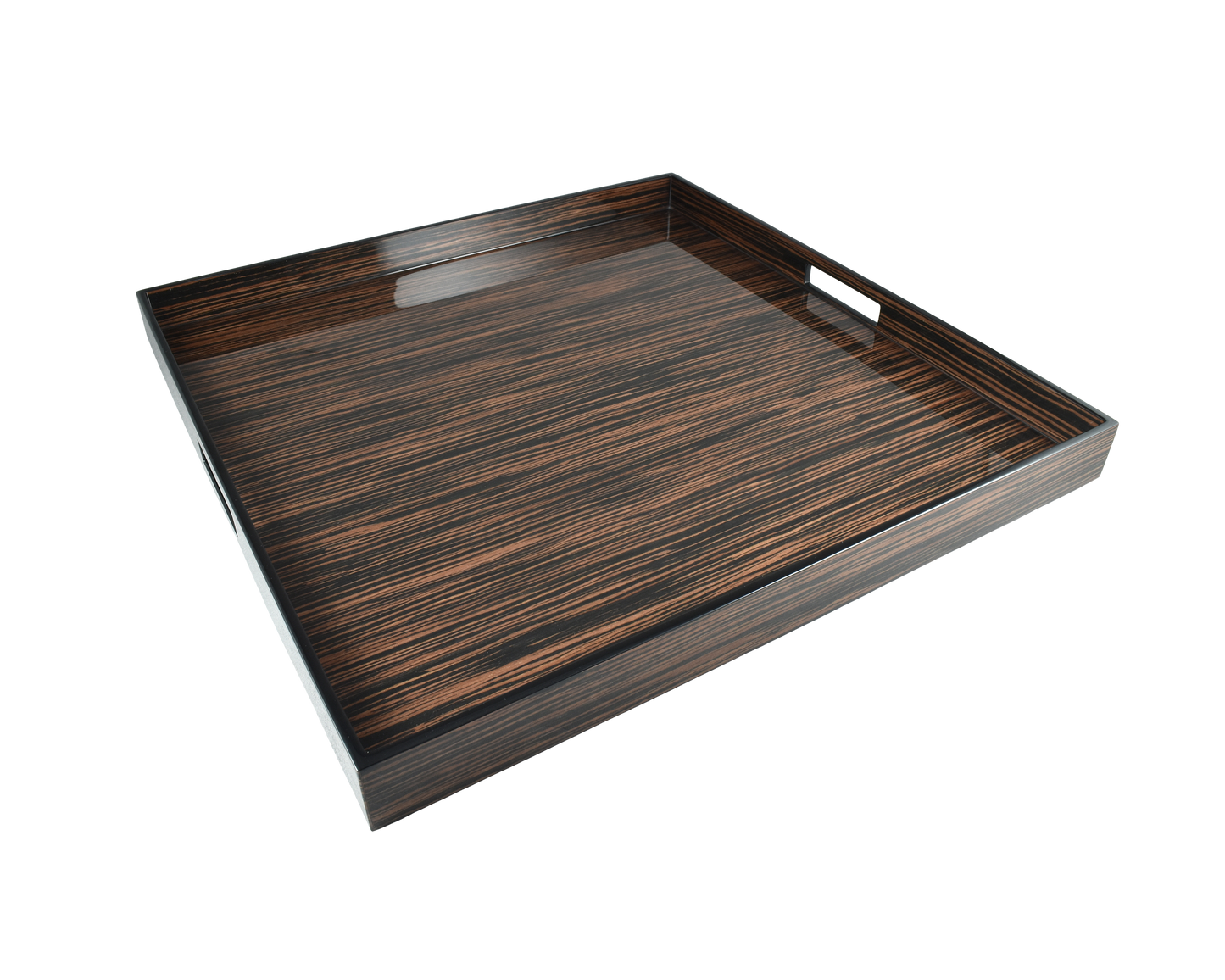 Macassar Ebony - Large Square Tray