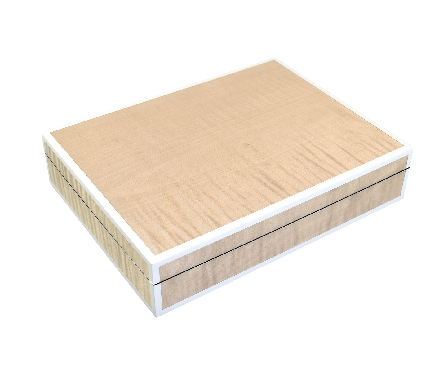 Sycamore with Silver Dollar - Stationery Box