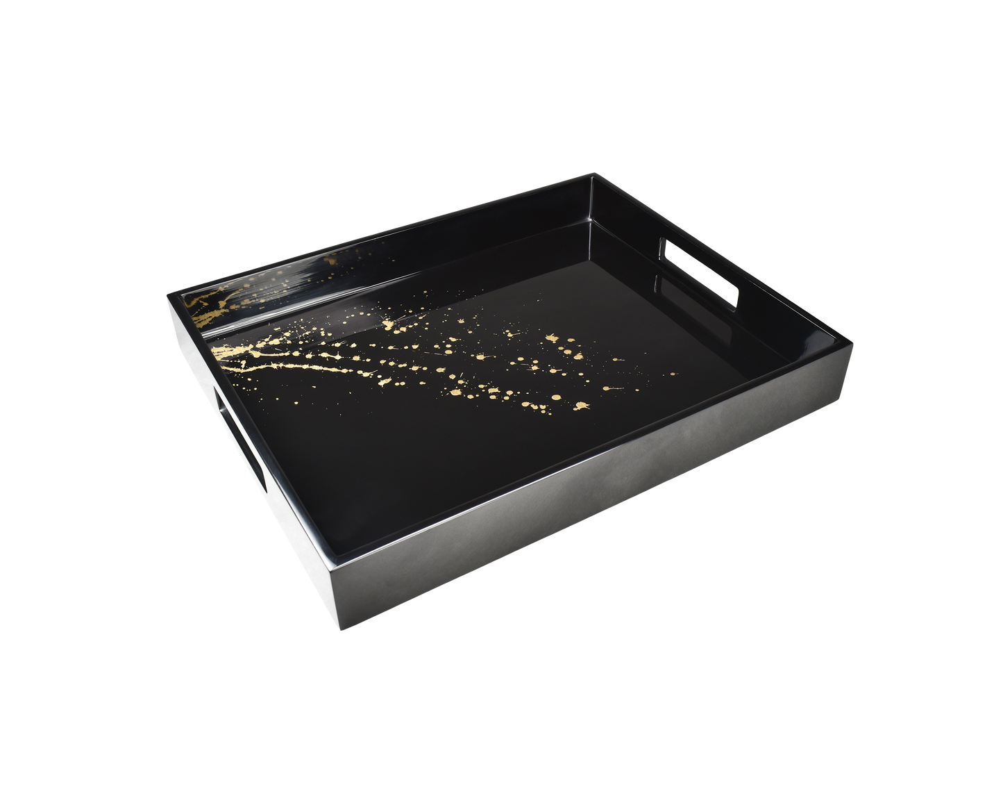 Black with Artful Gold - Reiko Tray