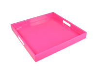 Hot Pink - 22" Square Tray - L-35HP