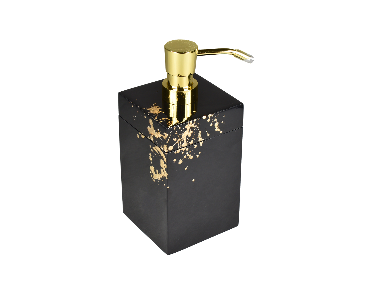 Black with Artful Gold - Lotion Pump