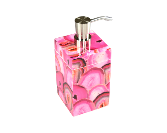 Pink Agate - Lotion Pump