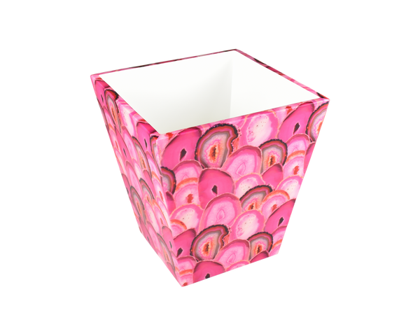 Pink Agate - Waste Basket - L-63PAG