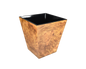 Walnut Burl - Wastebasket
