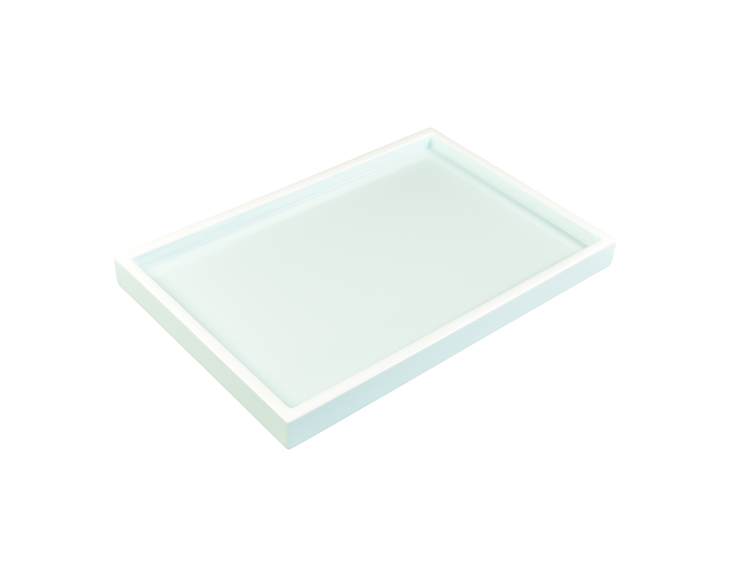 Duck Egg Blue with White - Vanity Tray