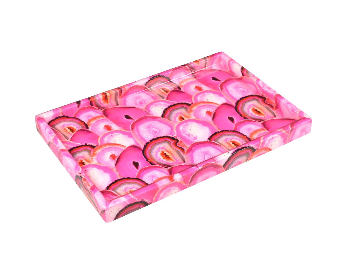 Pink Agate - Vanity Tray