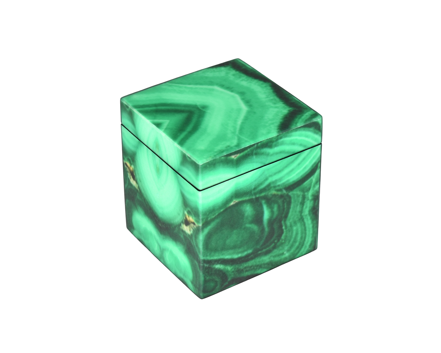 Malachite - Q tip Box