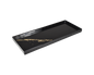 Black with Artful Gold - Long Vanity Tray