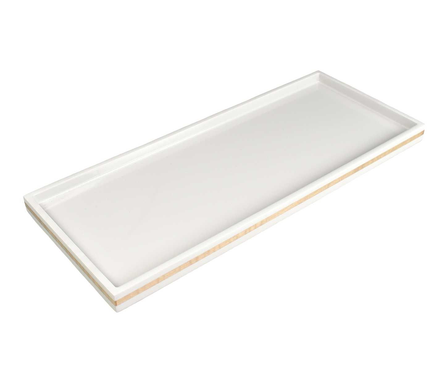 Silver Sycamore Band - Long Vanity Tray